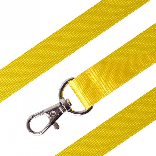 PCL05_yellow Nylon Lanyard