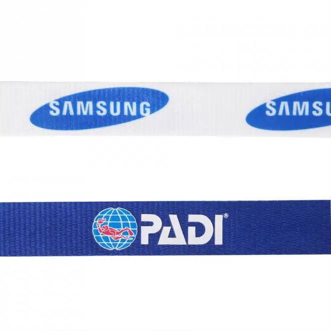 PET Ribbed Lanyard