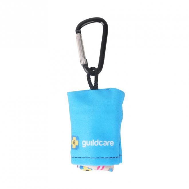 Microfibre Lens Cloth with Carabiner