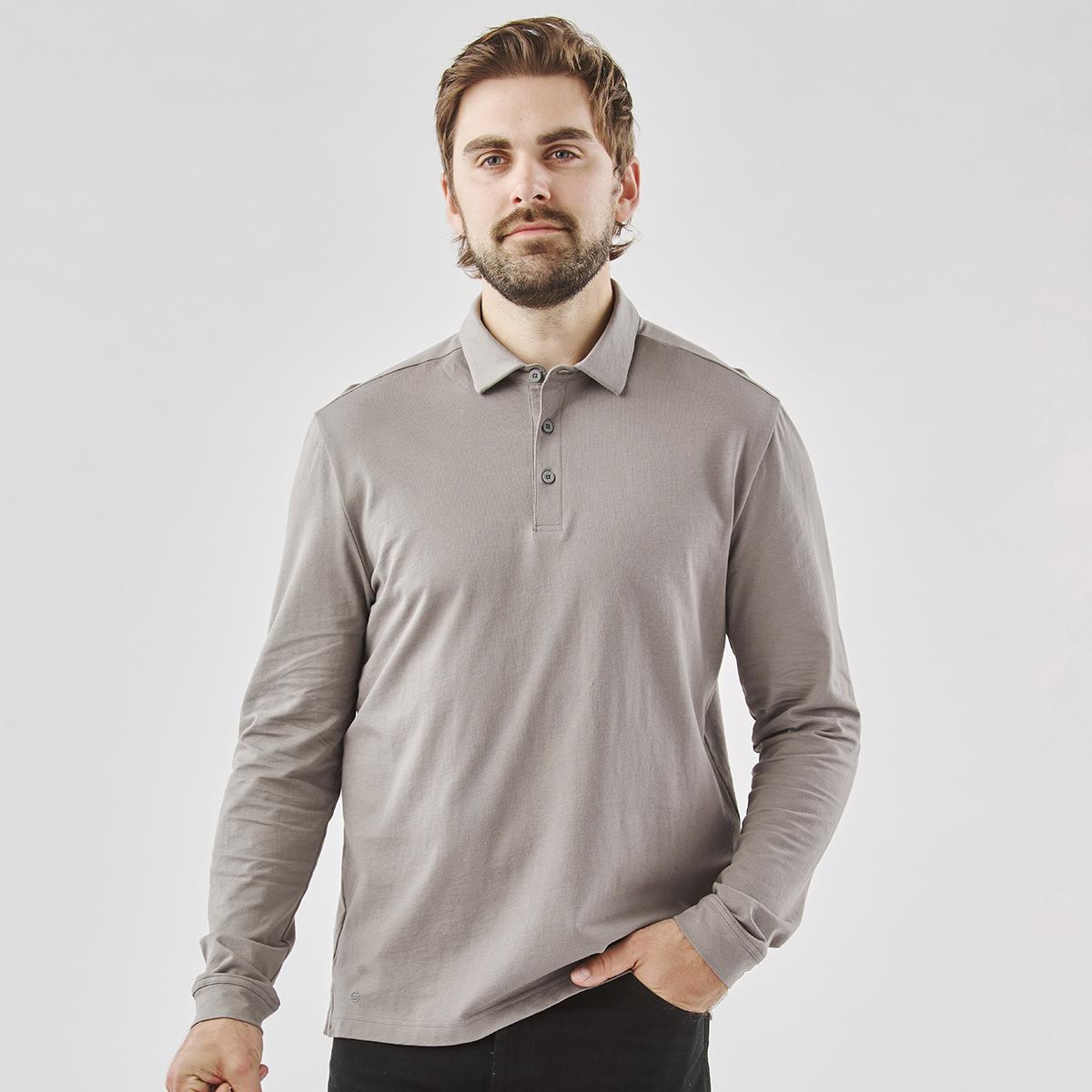 Men’s Nevada L/S Micro Pique Polo