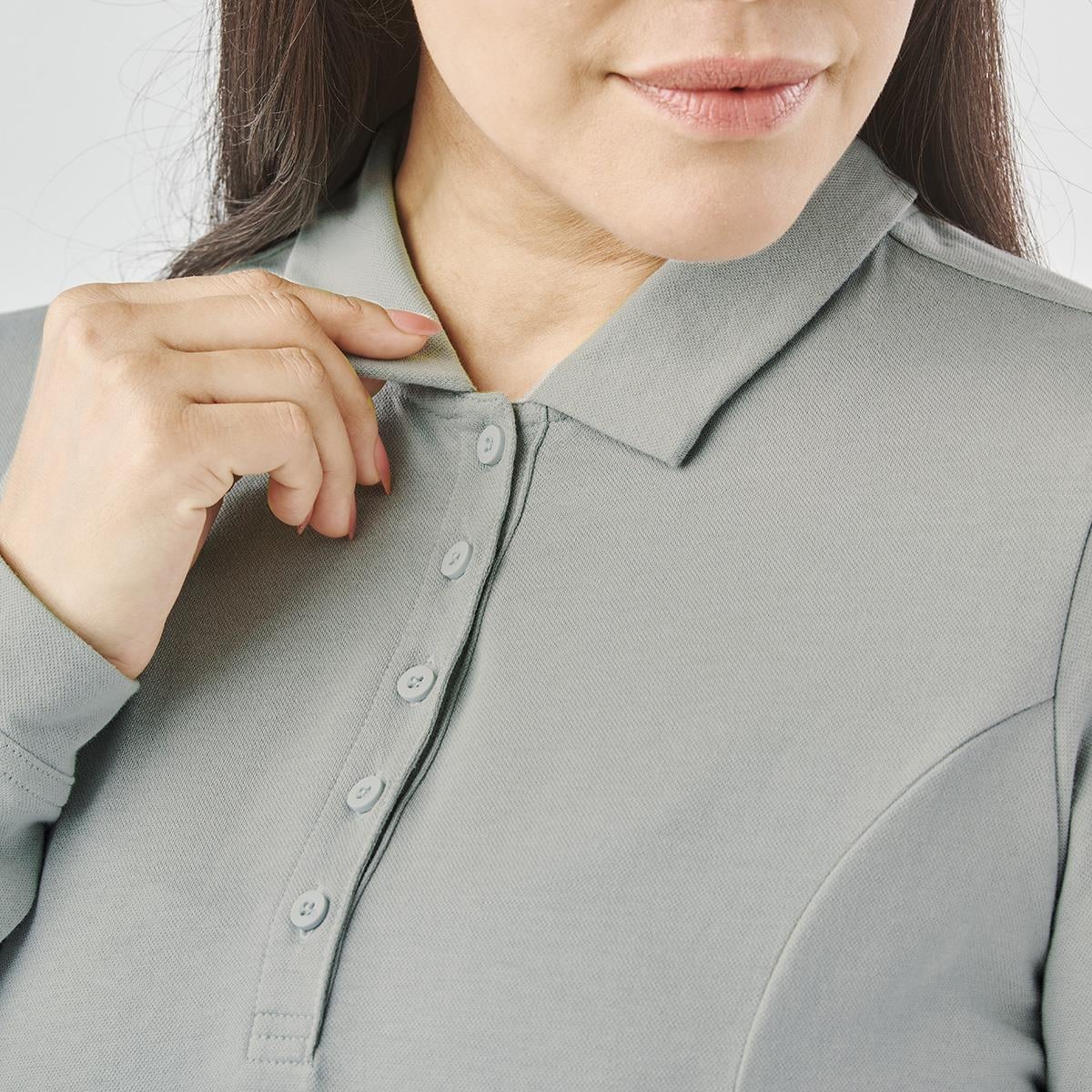Women’s Nevada L/S Micro Pique Polo