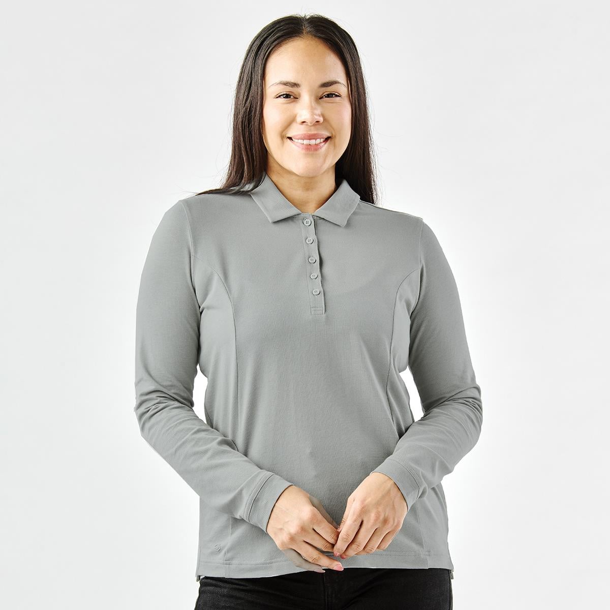 Women’s Nevada L/S Micro Pique Polo