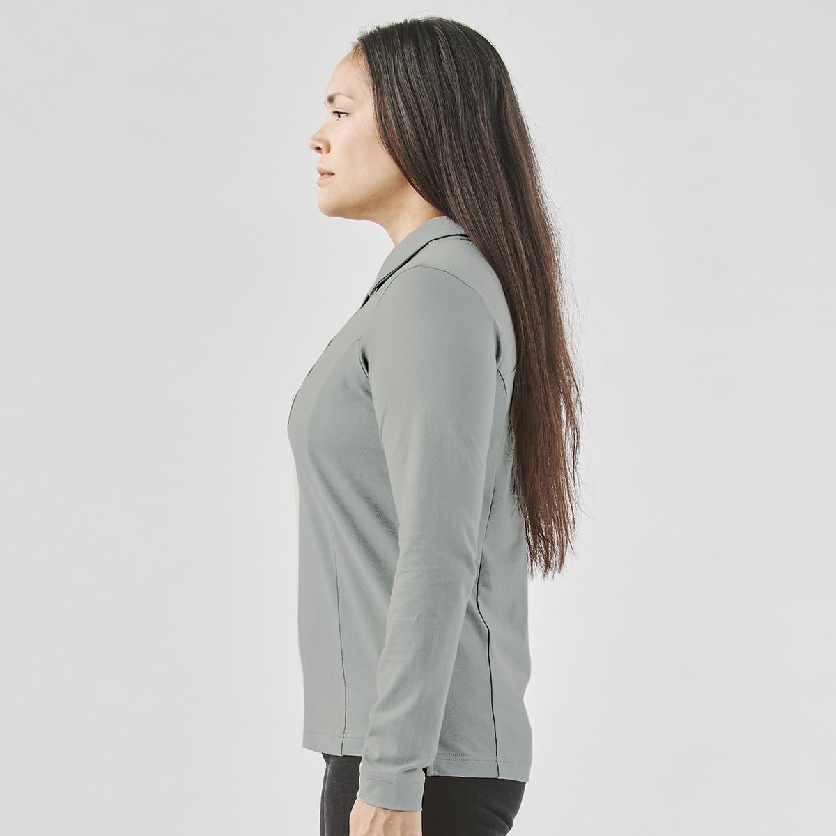 Women’s Nevada L/S Micro Pique Polo