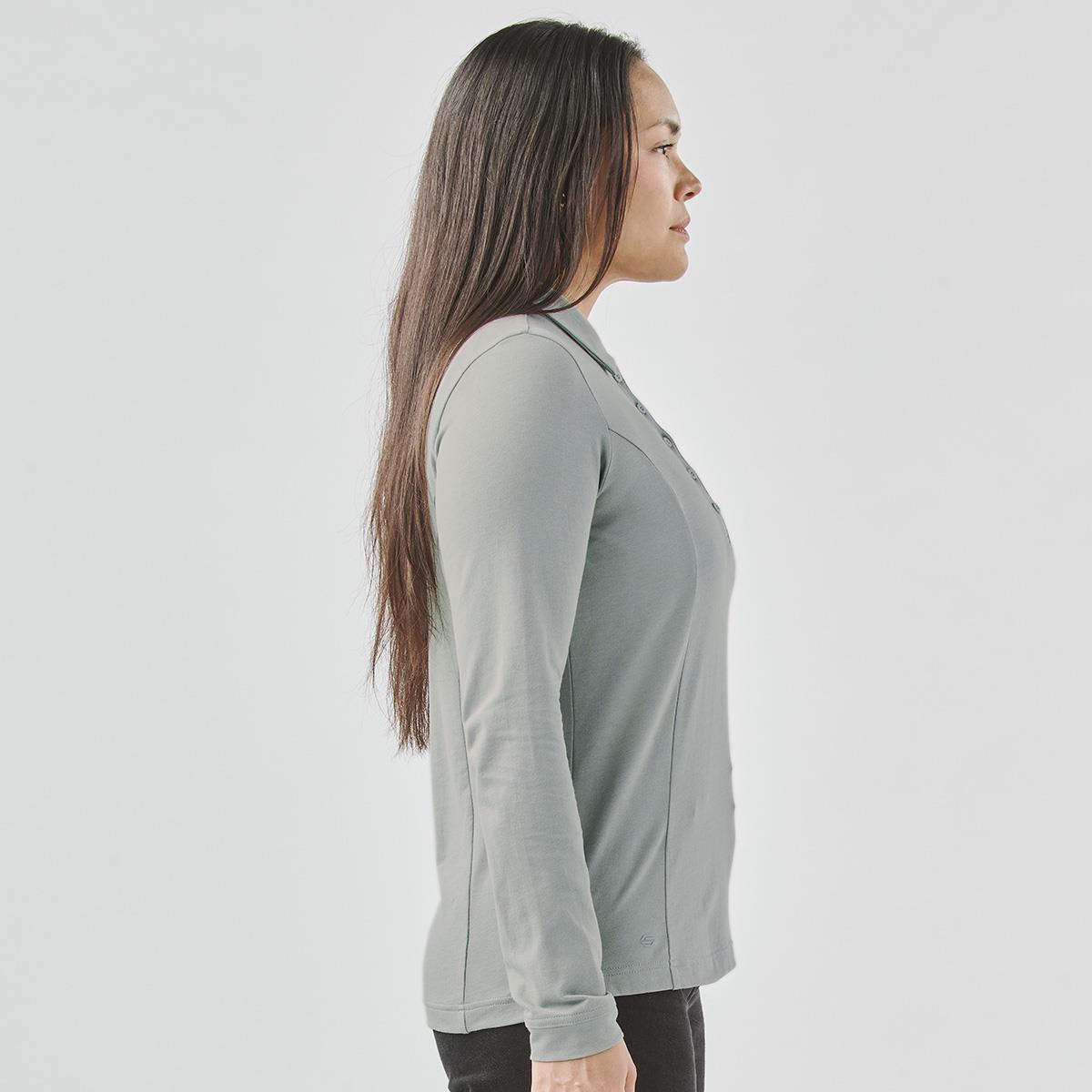 Women’s Nevada L/S Micro Pique Polo