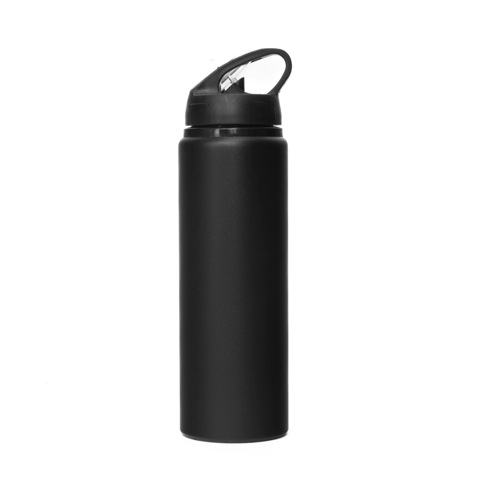 750Ml Aluminium Water Bottle With Straw