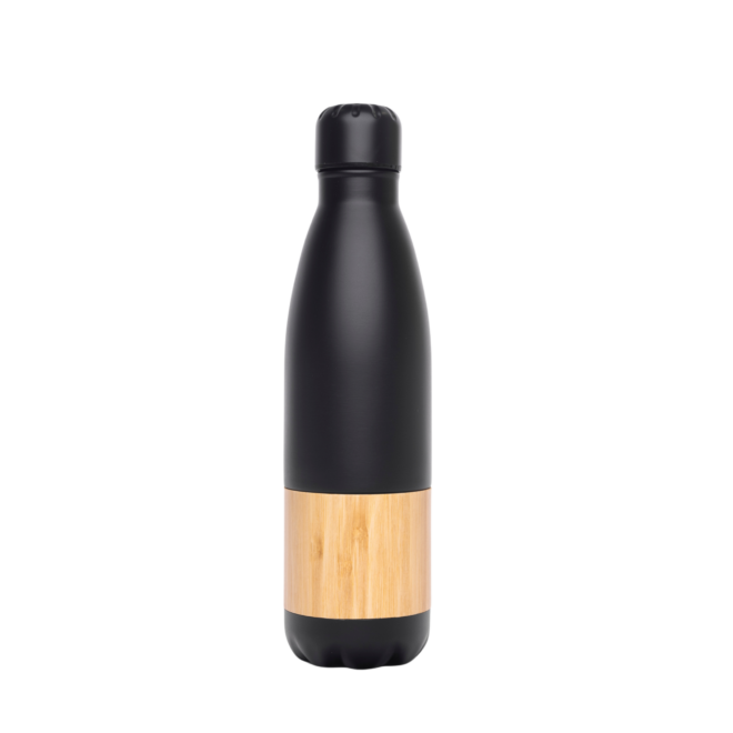 Bondi Vacuum Bottle With Bamboo Accent