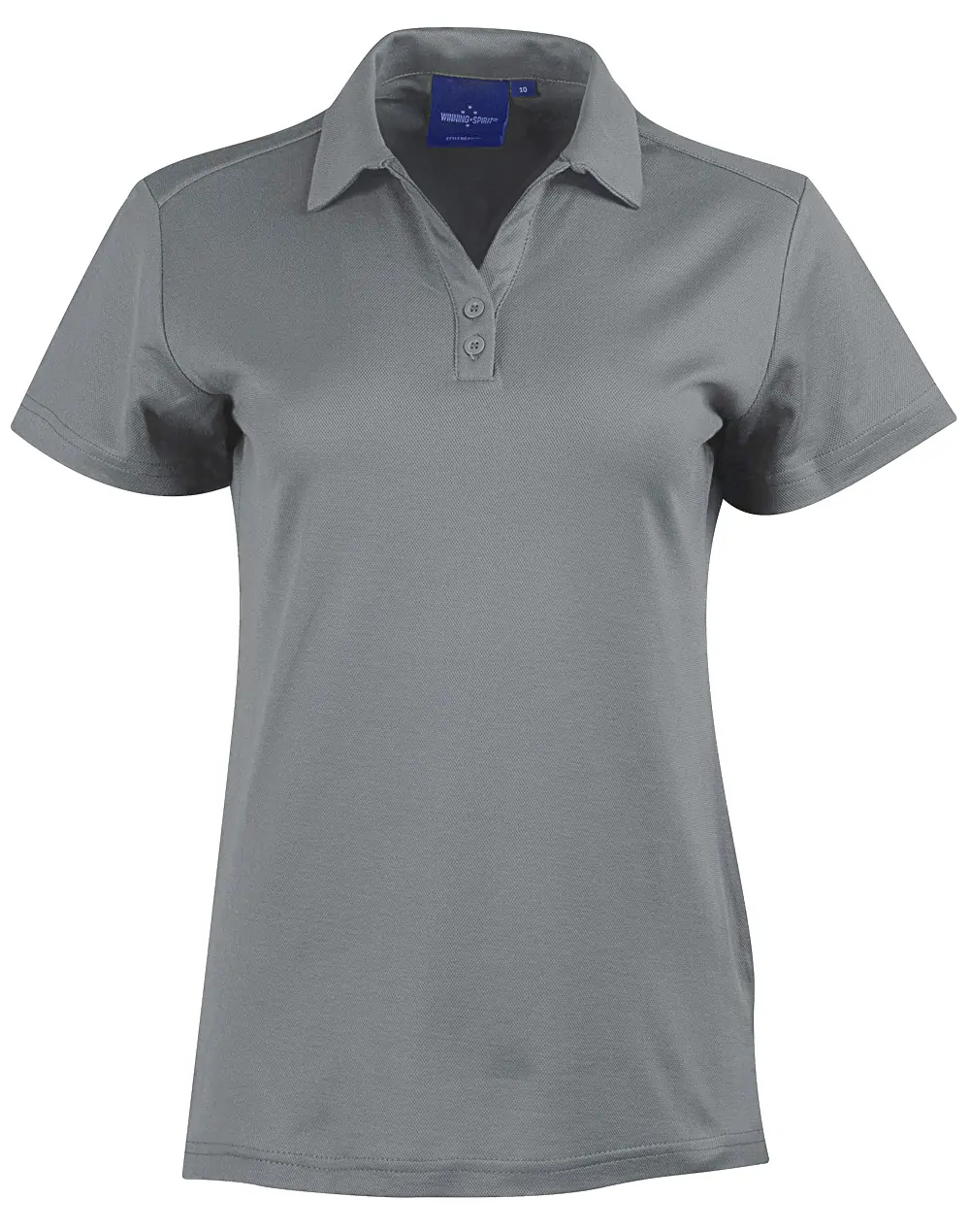 PS34B_SteelGrey_l Victory Polo Ladies