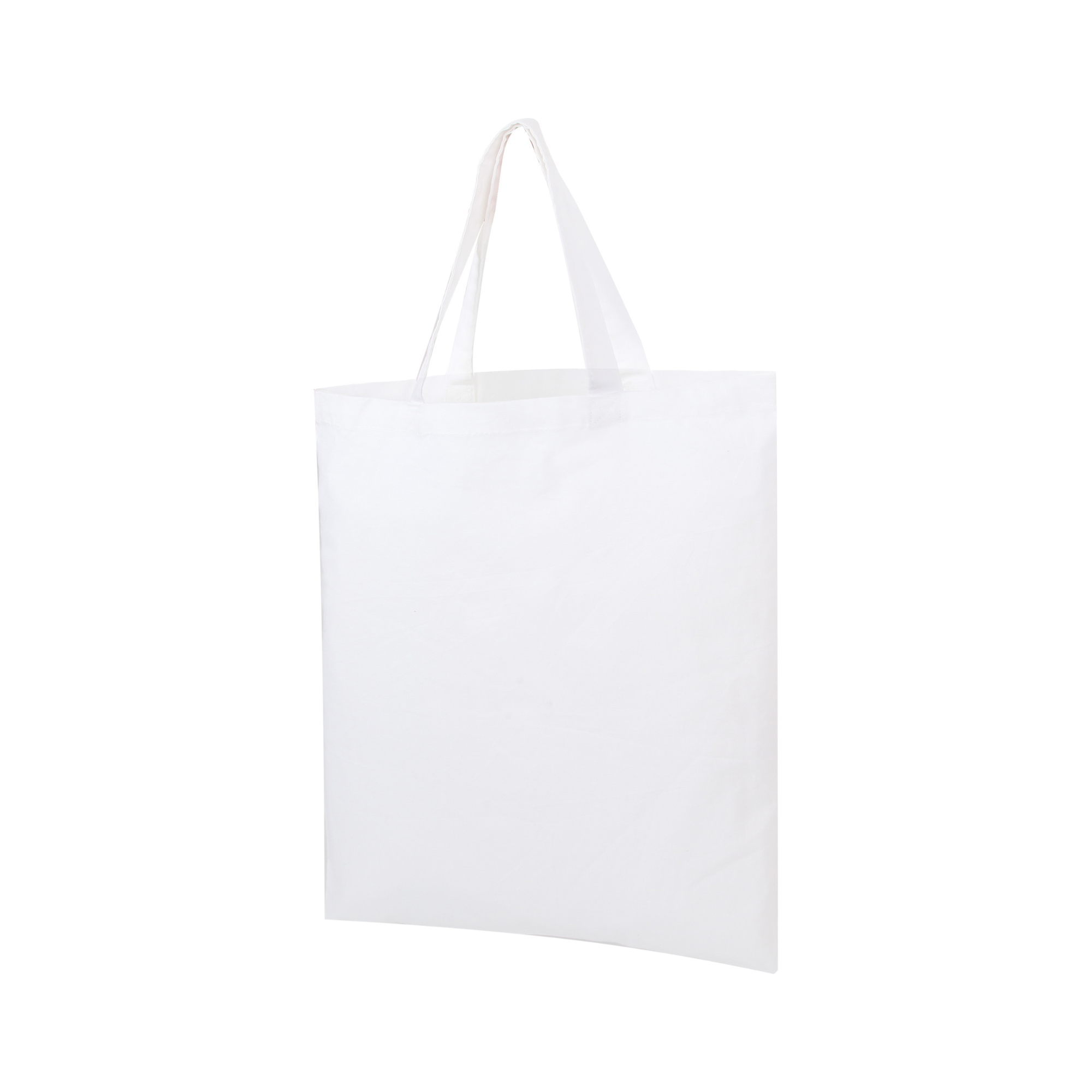 Large Calico Bag White