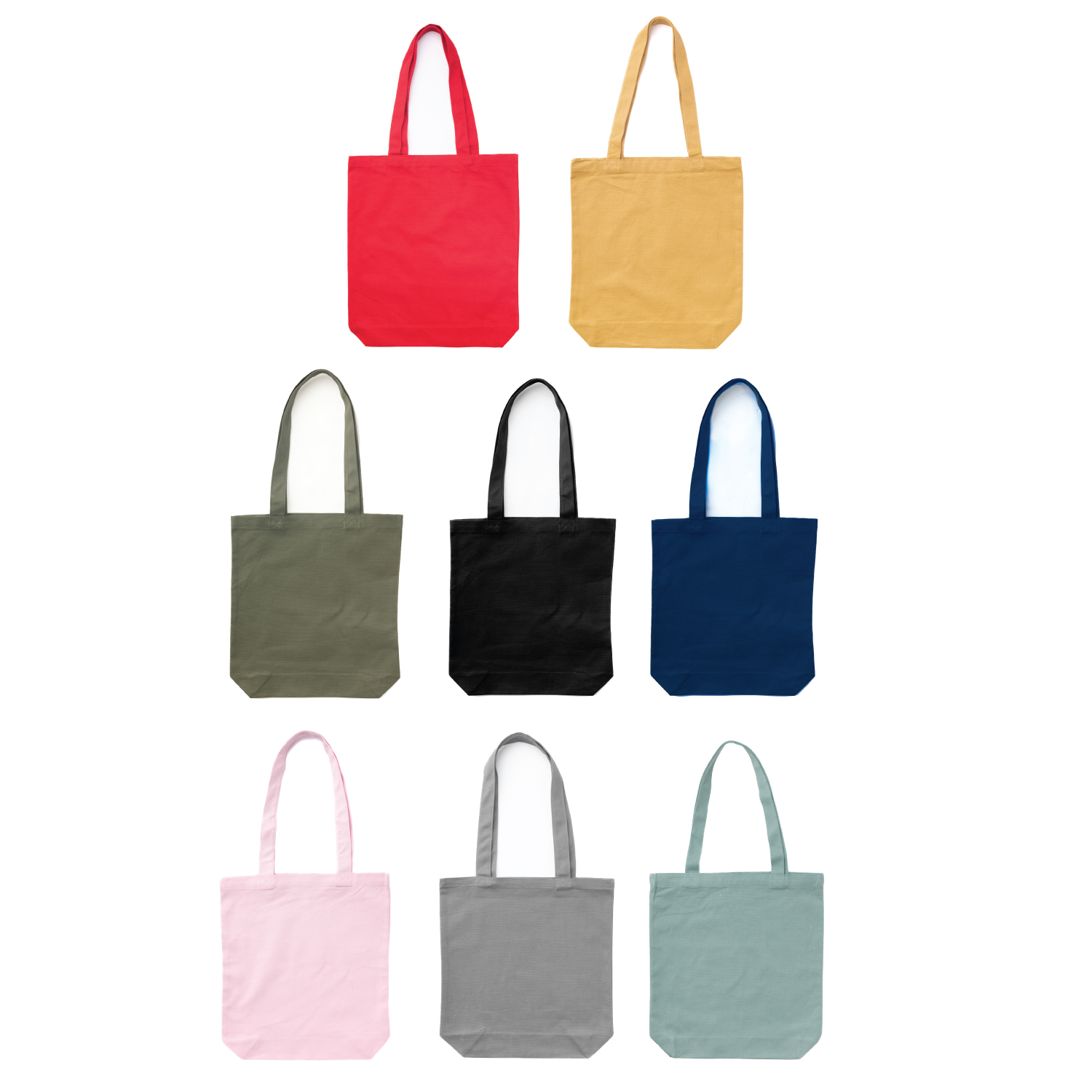 James Coloured Canvas Tote Bag