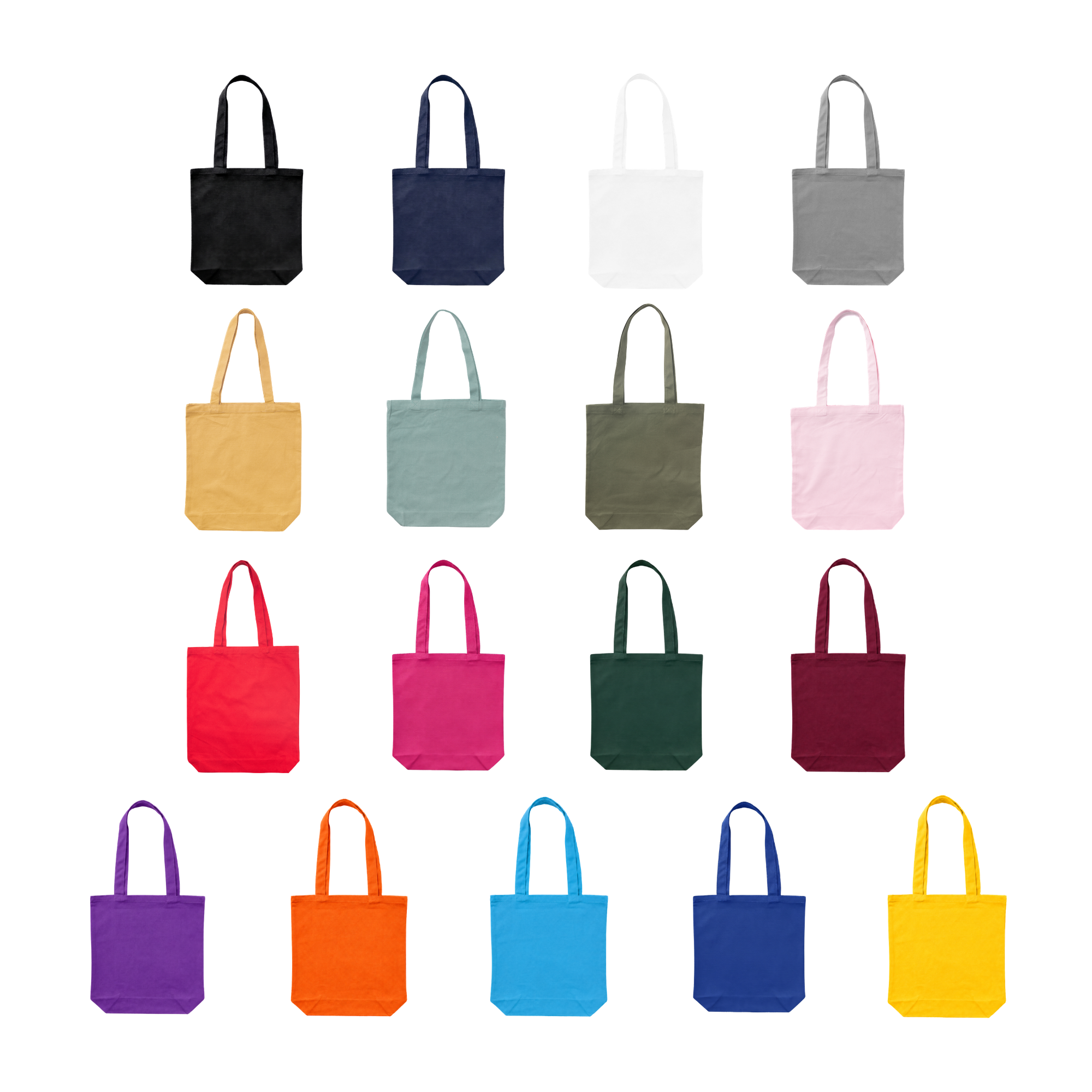 James Coloured Canvas Tote Bag