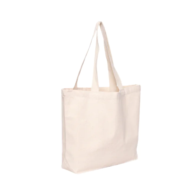 Maxi Natural Canvas Tote Bag
