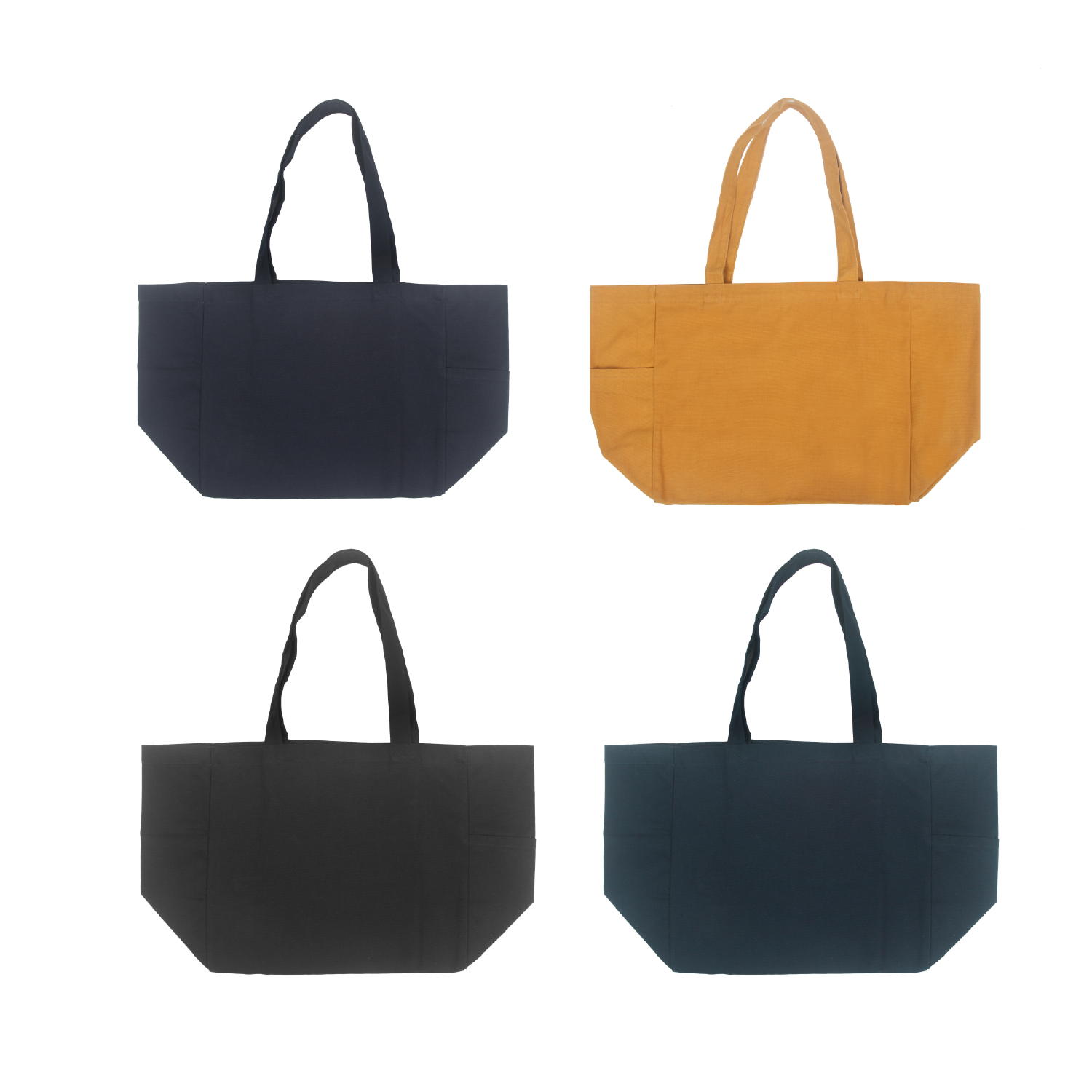 Bondi Canvas Tote Bag – Coloured