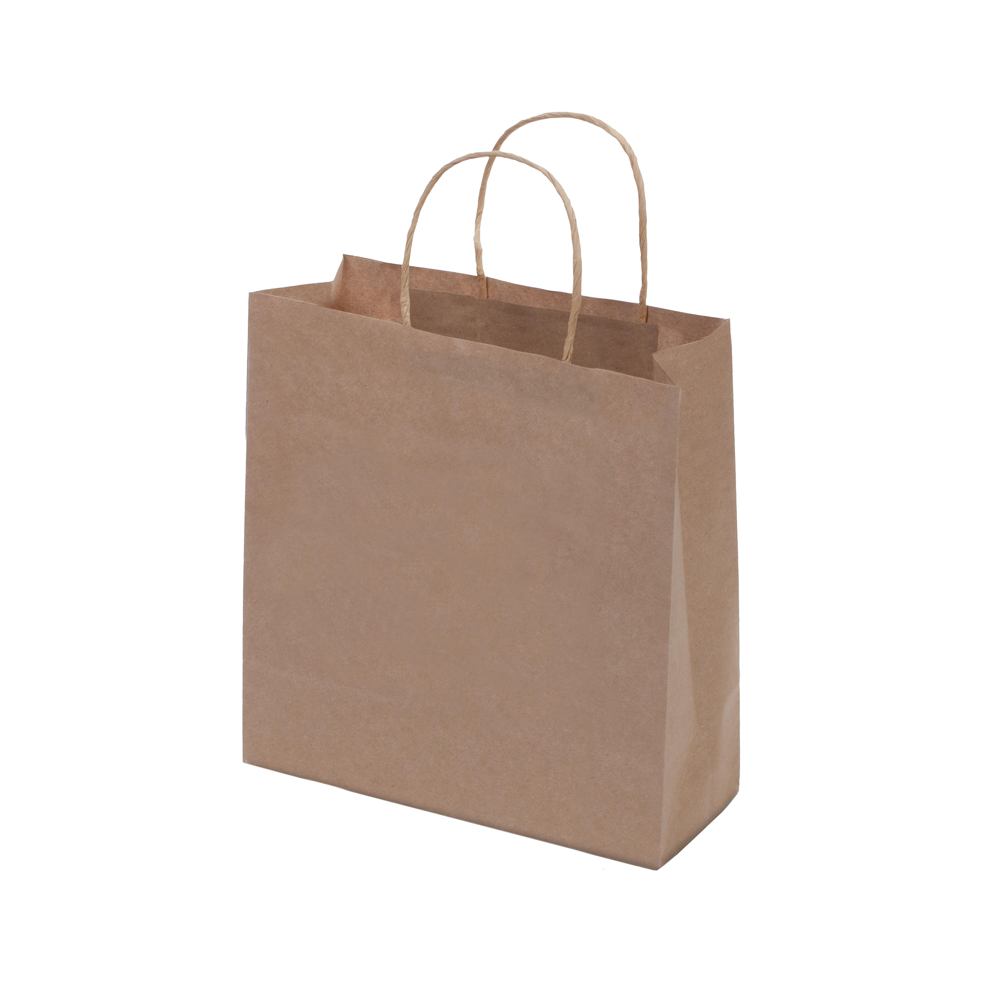 Kraft Paper Bag Brown Medium Includes Twisted Paper Handle