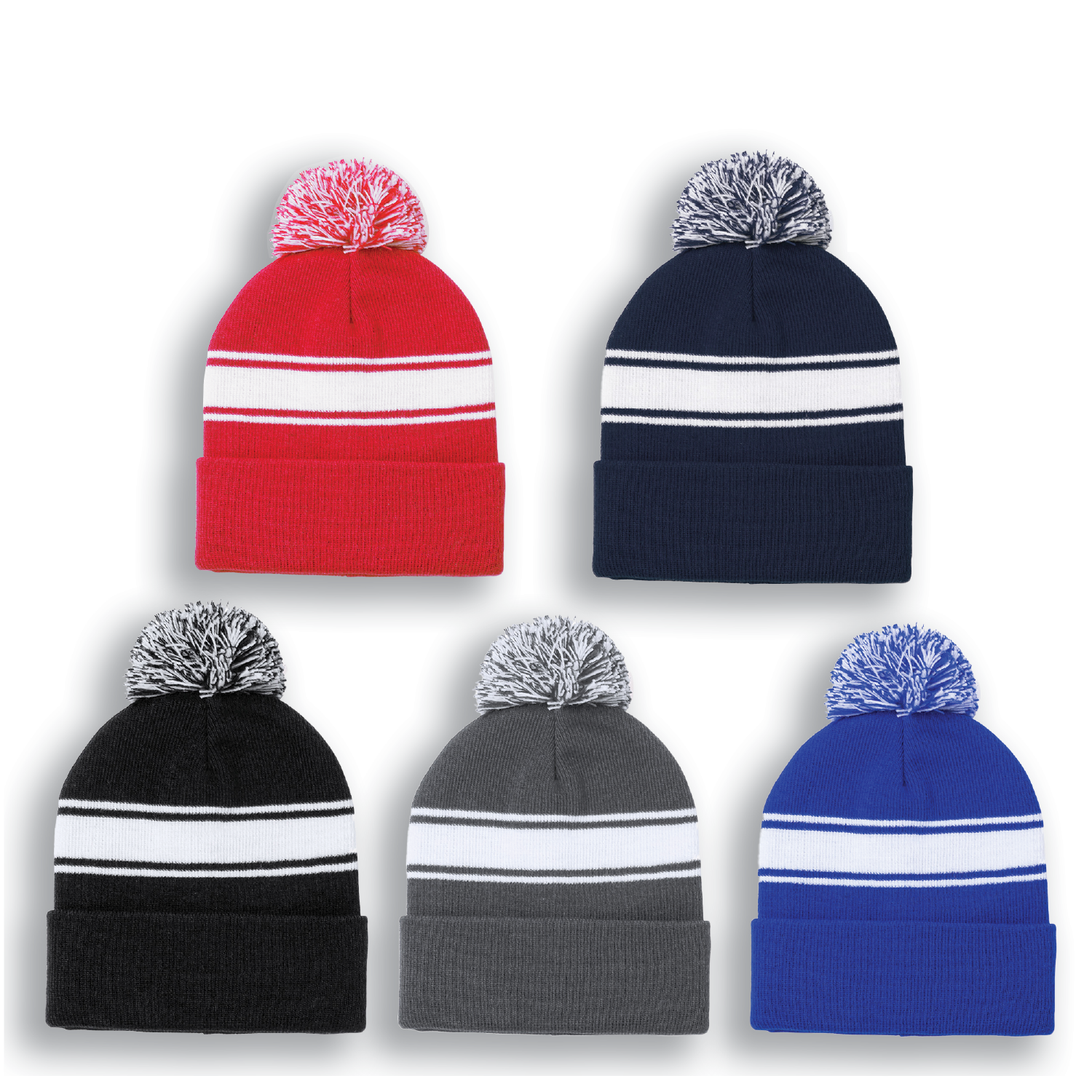 Pom Pom Beanie Hat