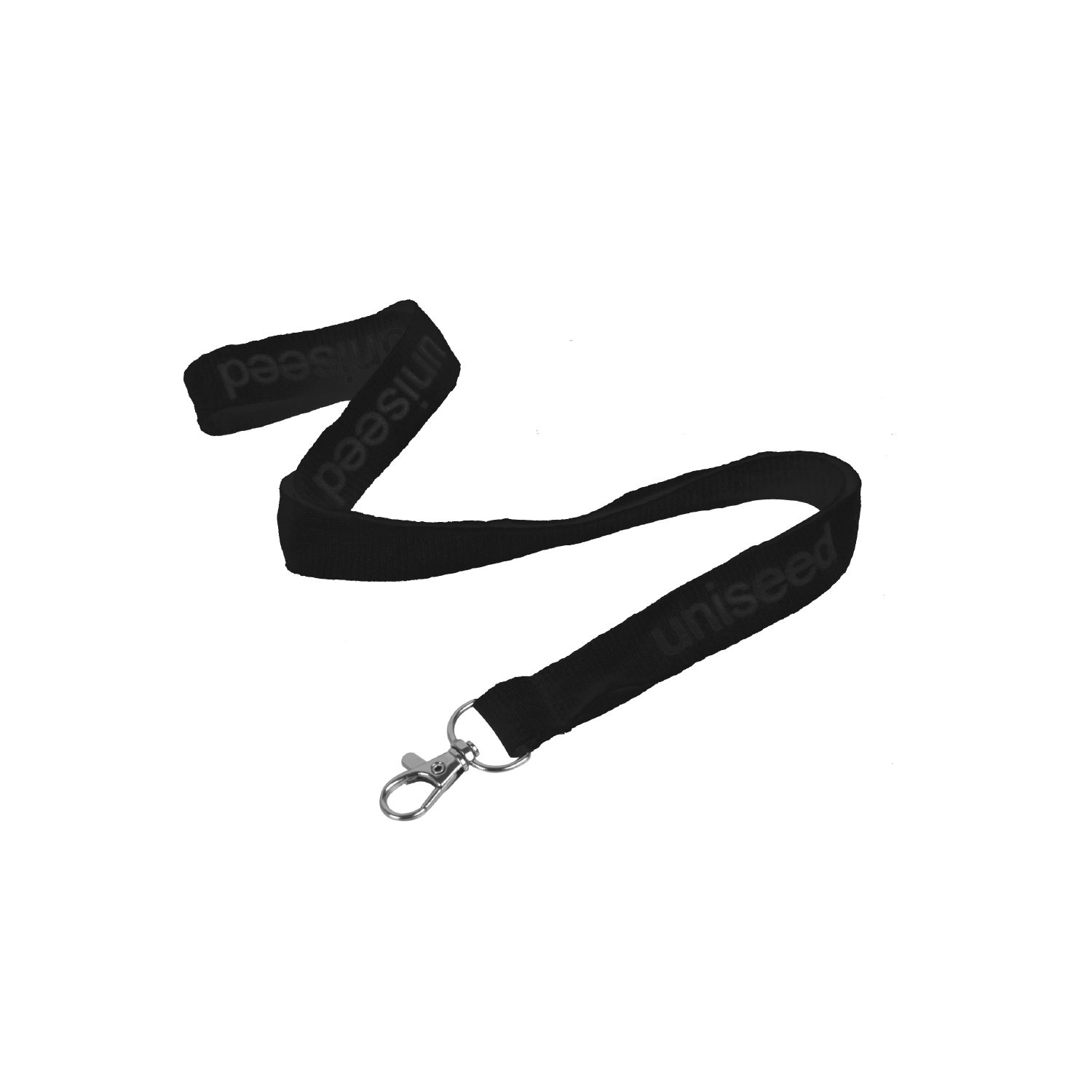Flat Ribbed Lanyard 25mm Wide With Swivel Clip