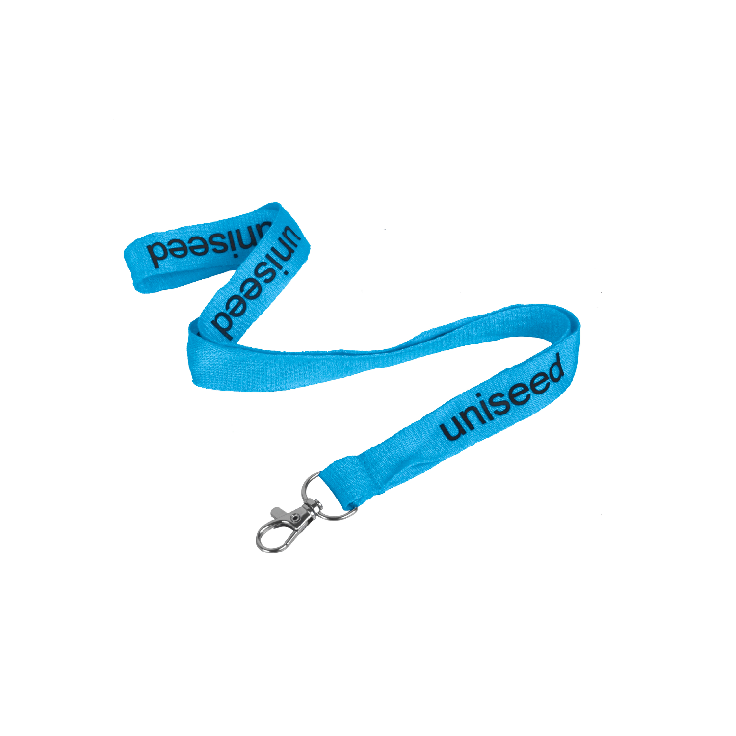 Flat Ribbed Lanyard 25mm Wide With Swivel Clip