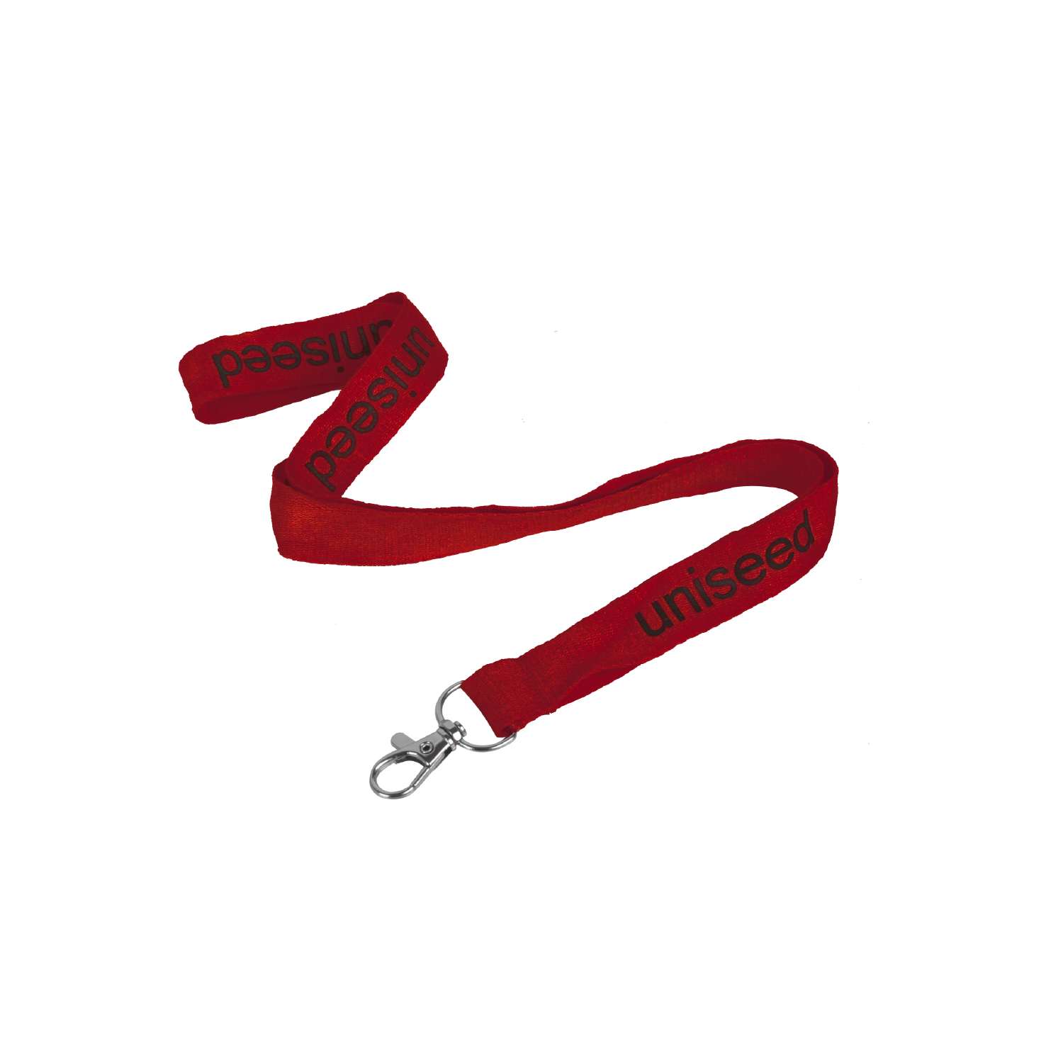 Flat Ribbed Lanyard 25mm Wide With Swivel Clip