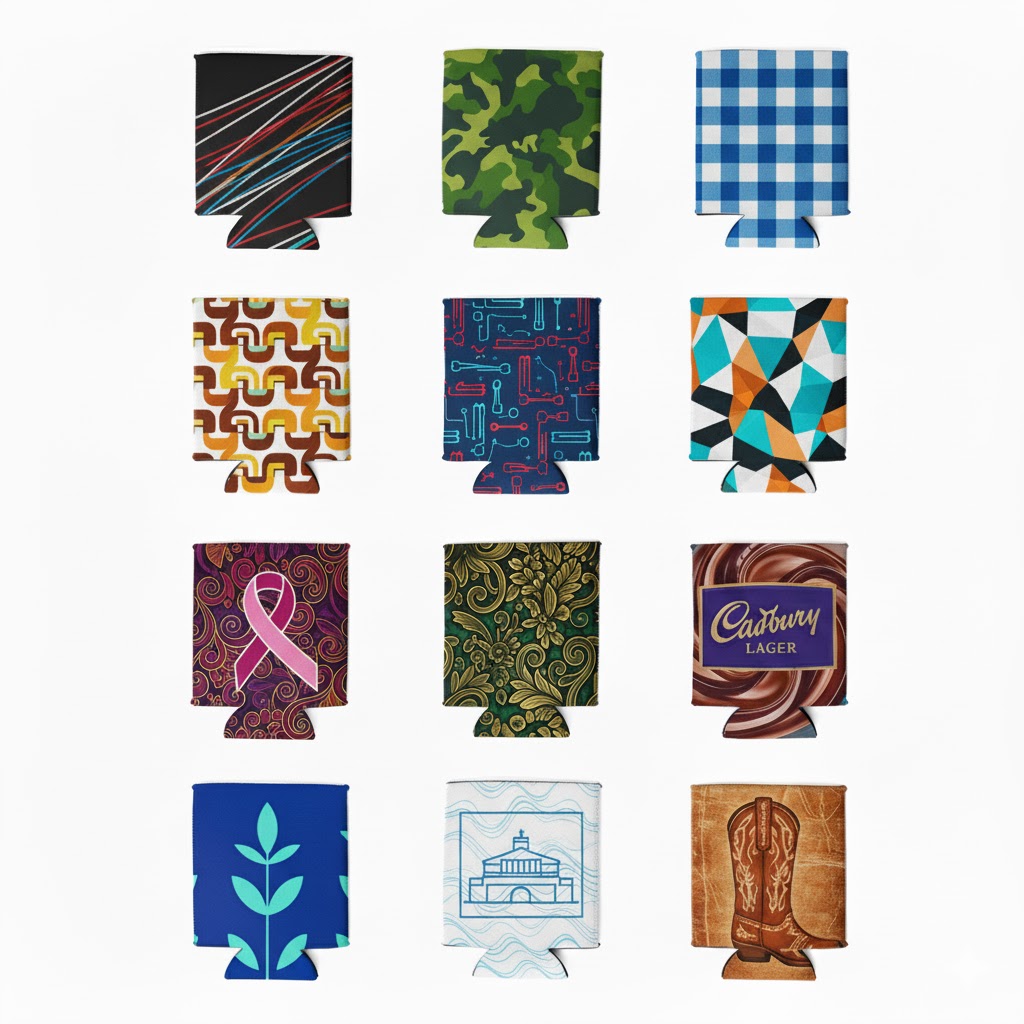 Collapsible Sublimation Stubby Cooler