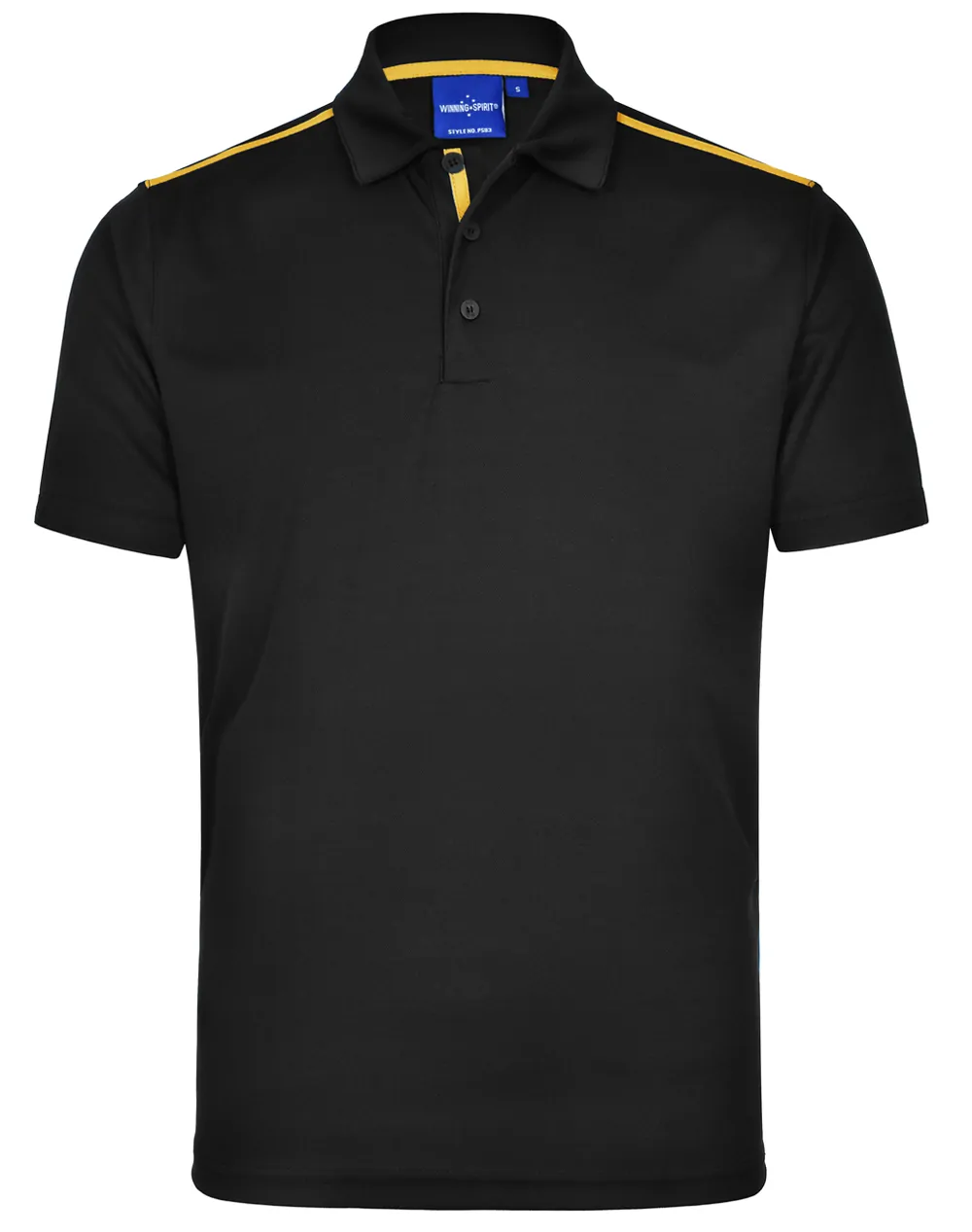 PS83_BlackGold_l Staten Polo Shirt Men’s