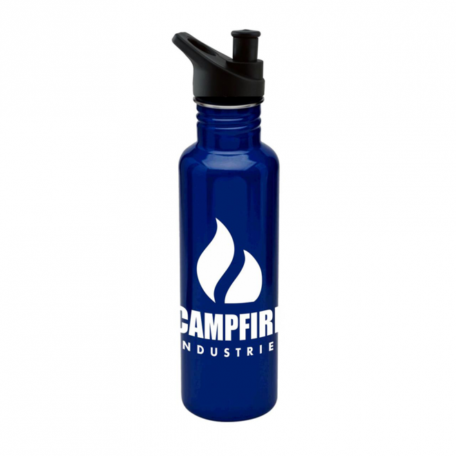 R72_blue Ranger Stainless Steel Bottle