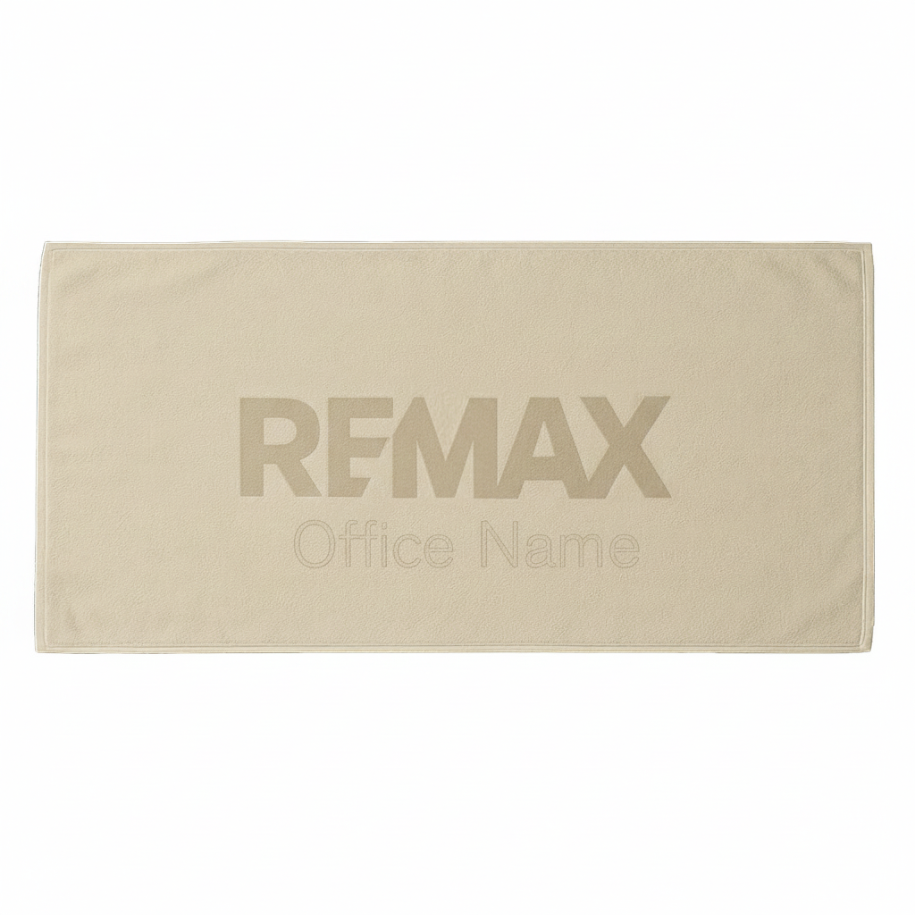 REMAX Cotton Double Terry Embossed Beach Towel