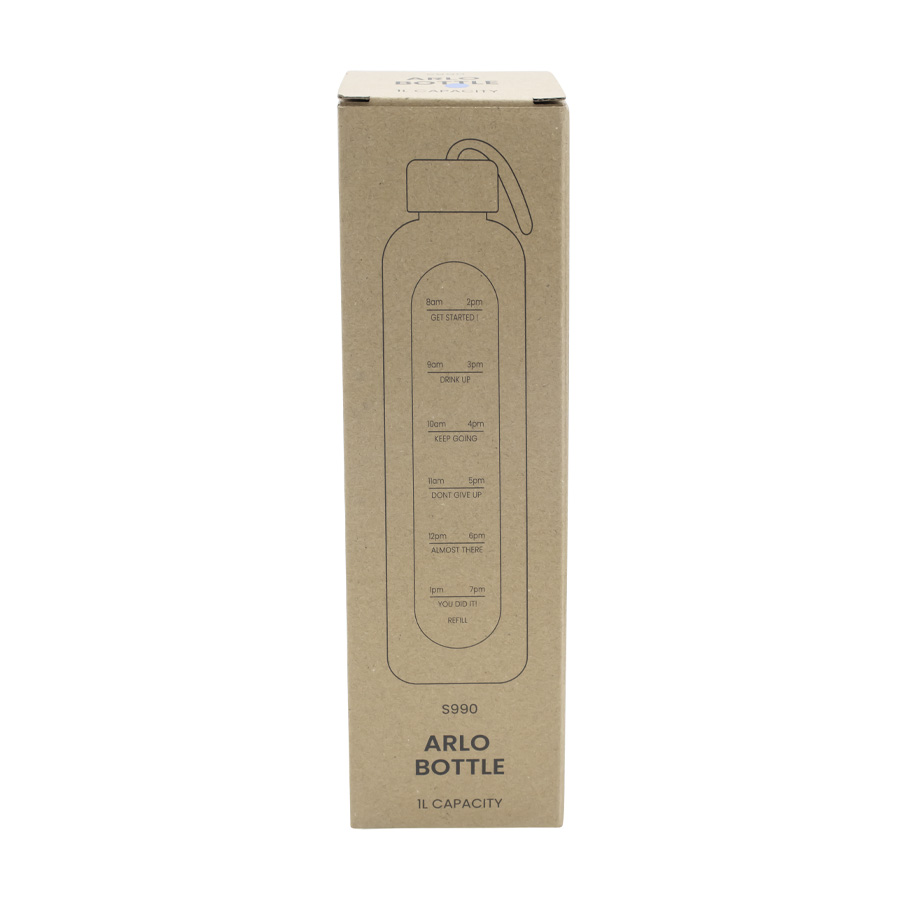 Arlo 1L Glass Water Bottle