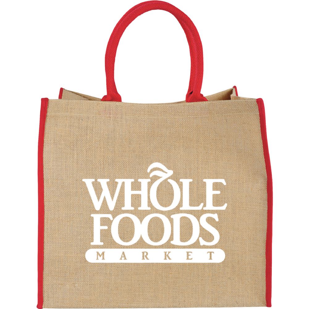 Large Jute Tote 29L