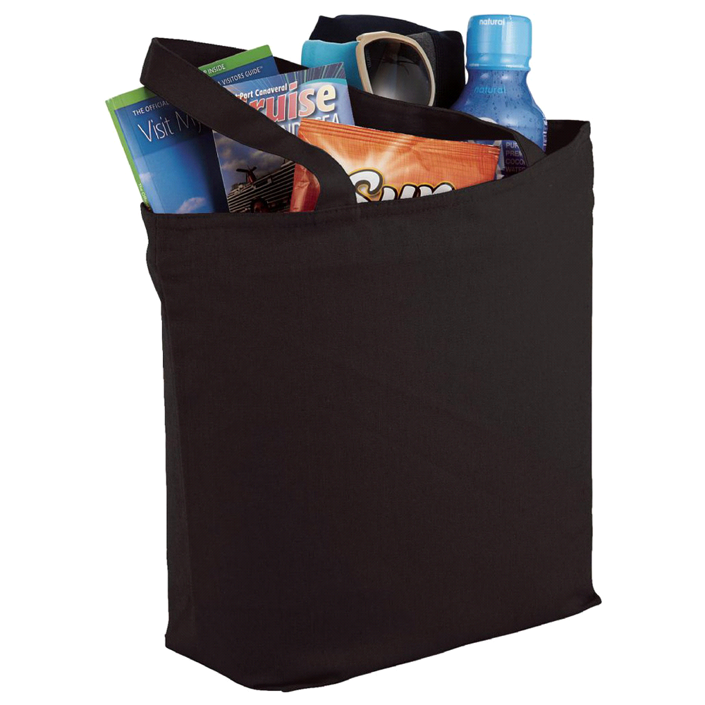 Cotton Maine Zippered Tote 15L