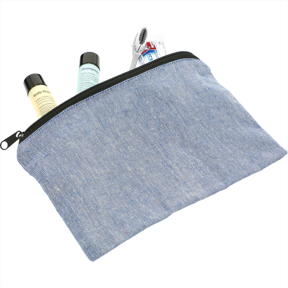 Recycled Cotton Twill Pouch