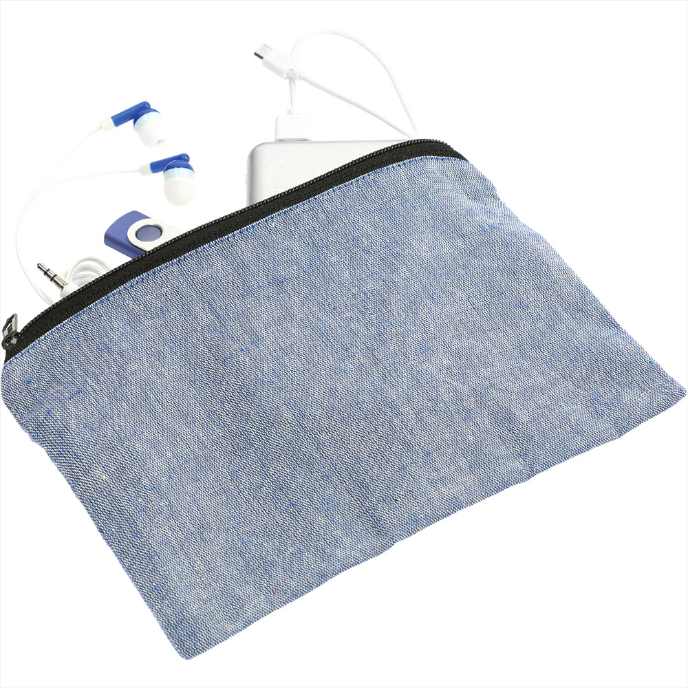 Recycled Cotton Twill Pouch
