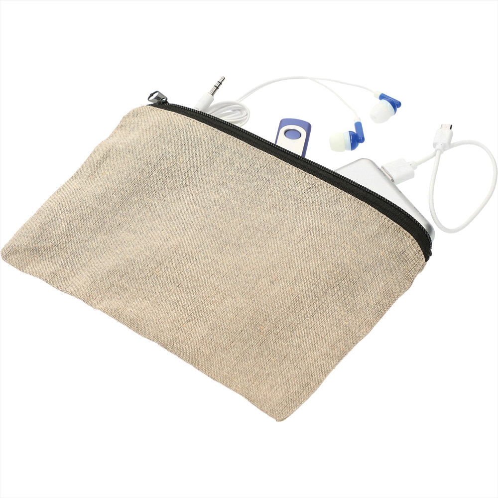 Recycled Cotton Twill Pouch