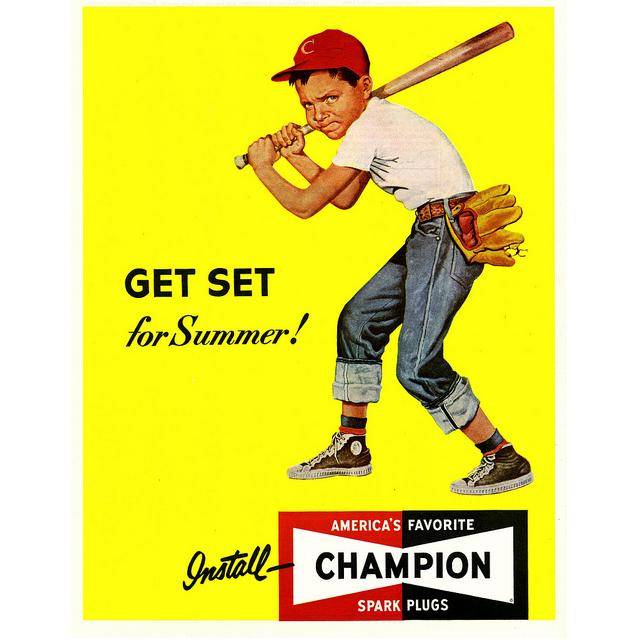 Champion Autoparts Advertisement 1952_Merchandise History