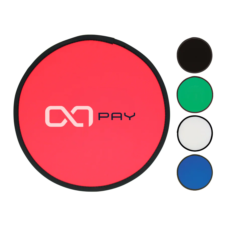 Fold Up Nylon Flying Disc