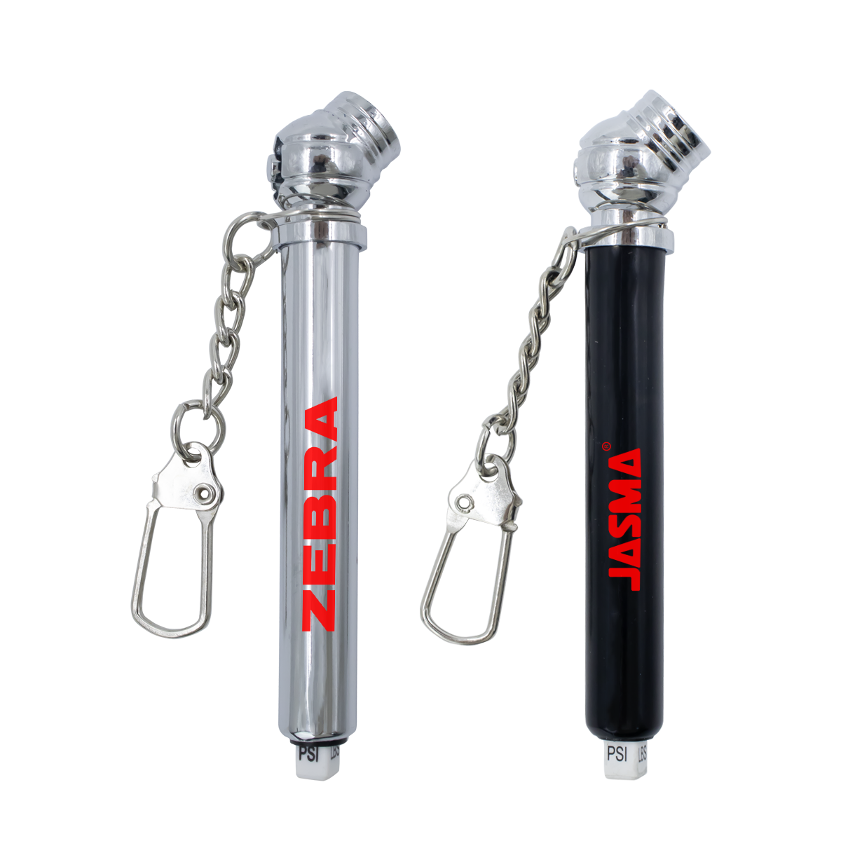 Aluminium Key Chain Tyre Gauge