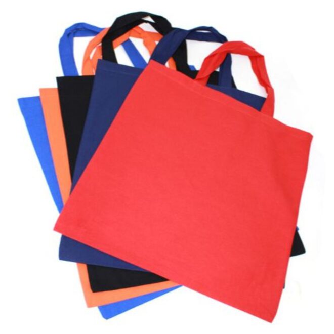 Coloured Calico Bag