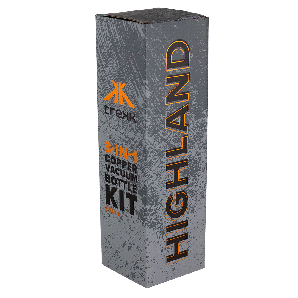 Trekk Highland 3-In-1 Copper Vacuum Bottle Kit 950ml