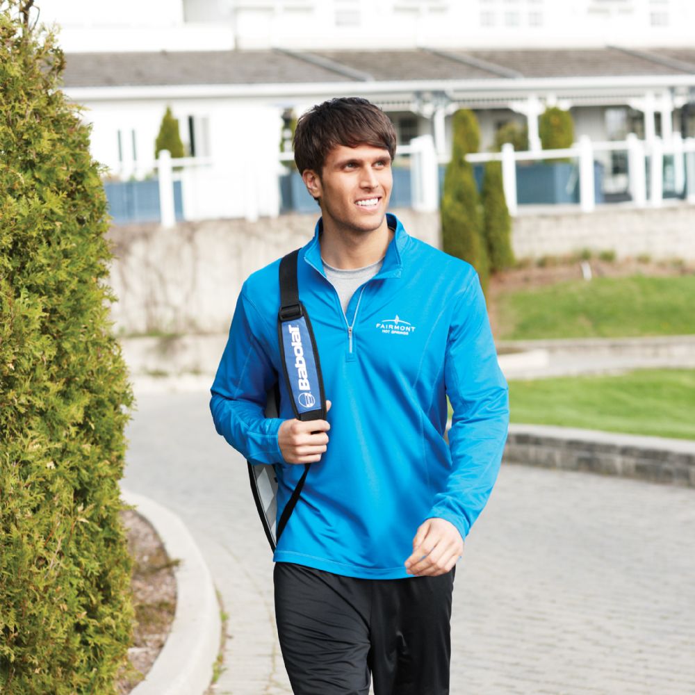 Caltech Knit Quarter Zip – Mens