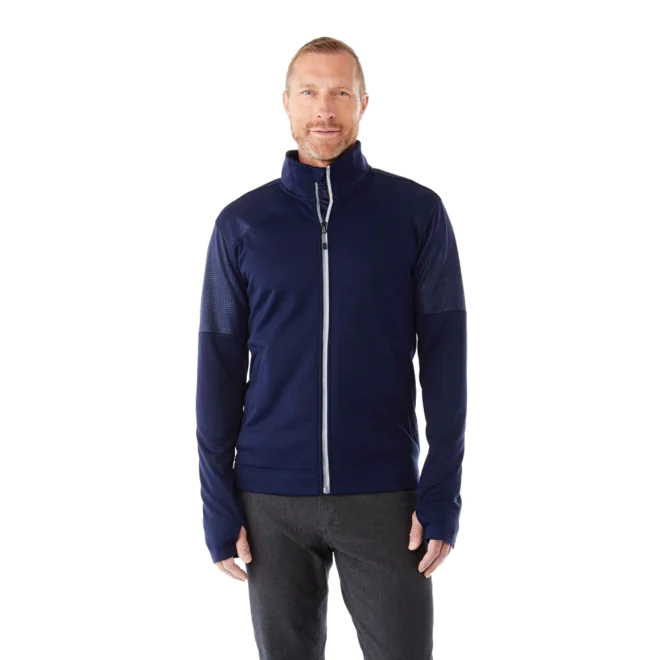 Men’s Senger Knit Full Zip Performance Jacket w/ Thumb Holes