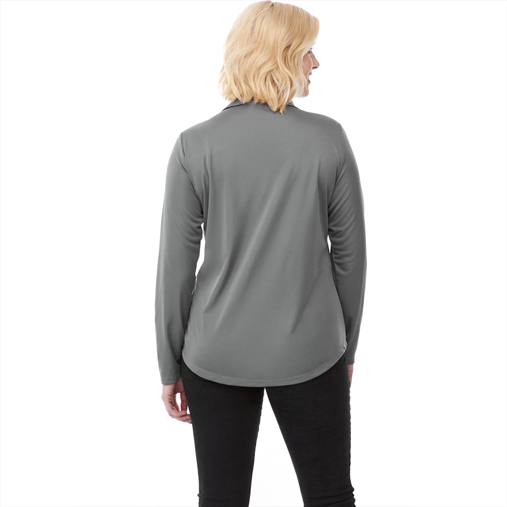 Mori Long Sleeve Polo – Womens