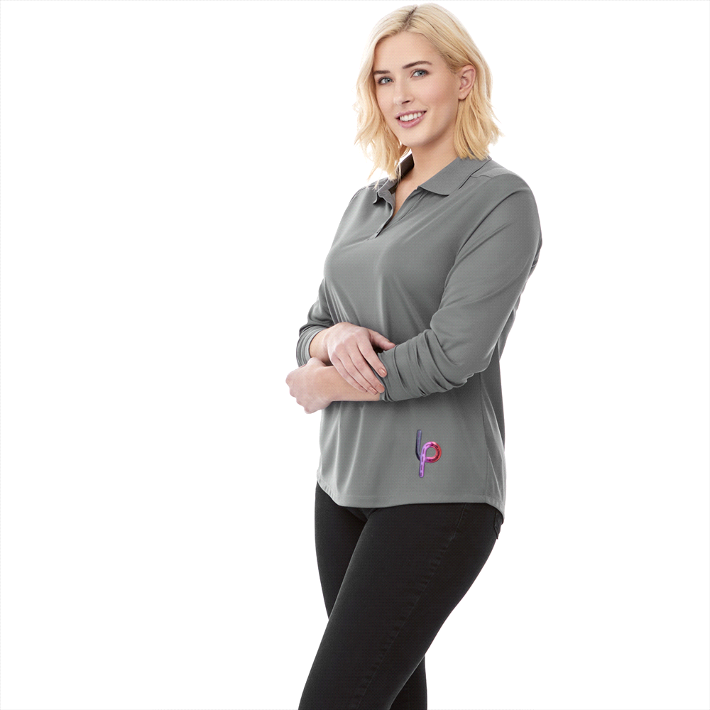 Mori Long Sleeve Polo – Womens