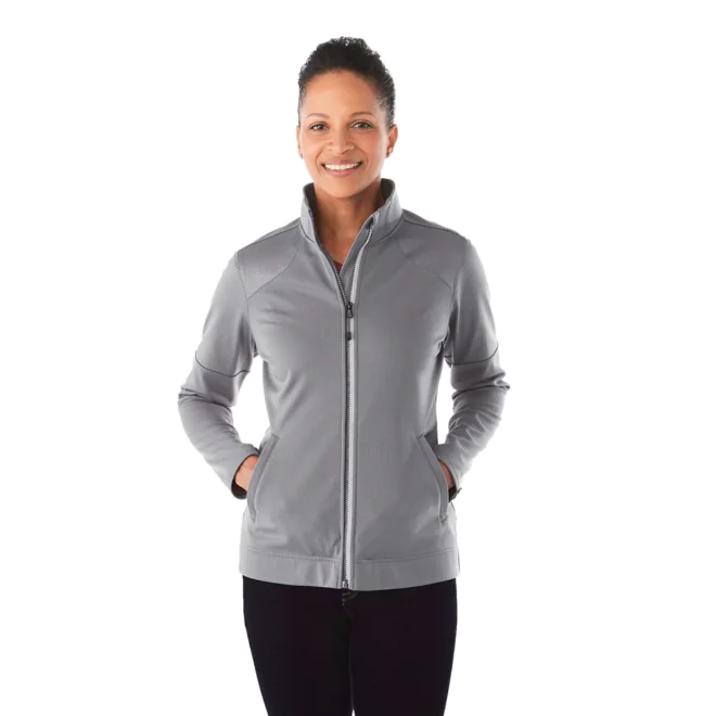 Women’s Senger Knit Full Zip Performance Jacket w/ Thumb Holes