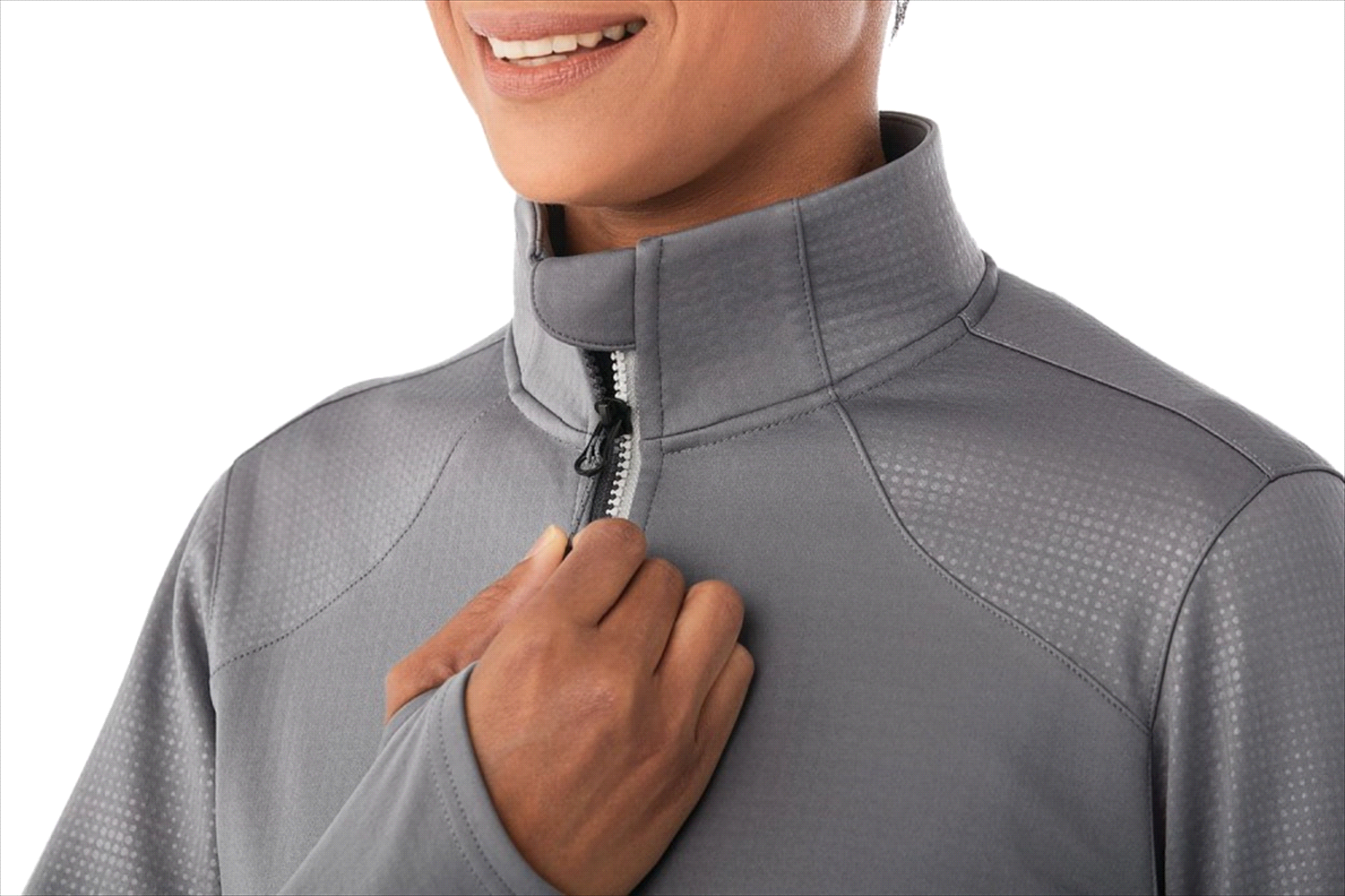 Women’s Senger Knit Full Zip Performance Jacket w/ Thumb Holes