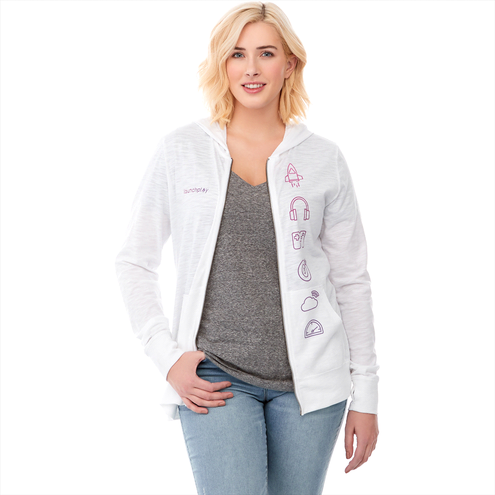 Garner Knit Full Zip Hoody – Womens