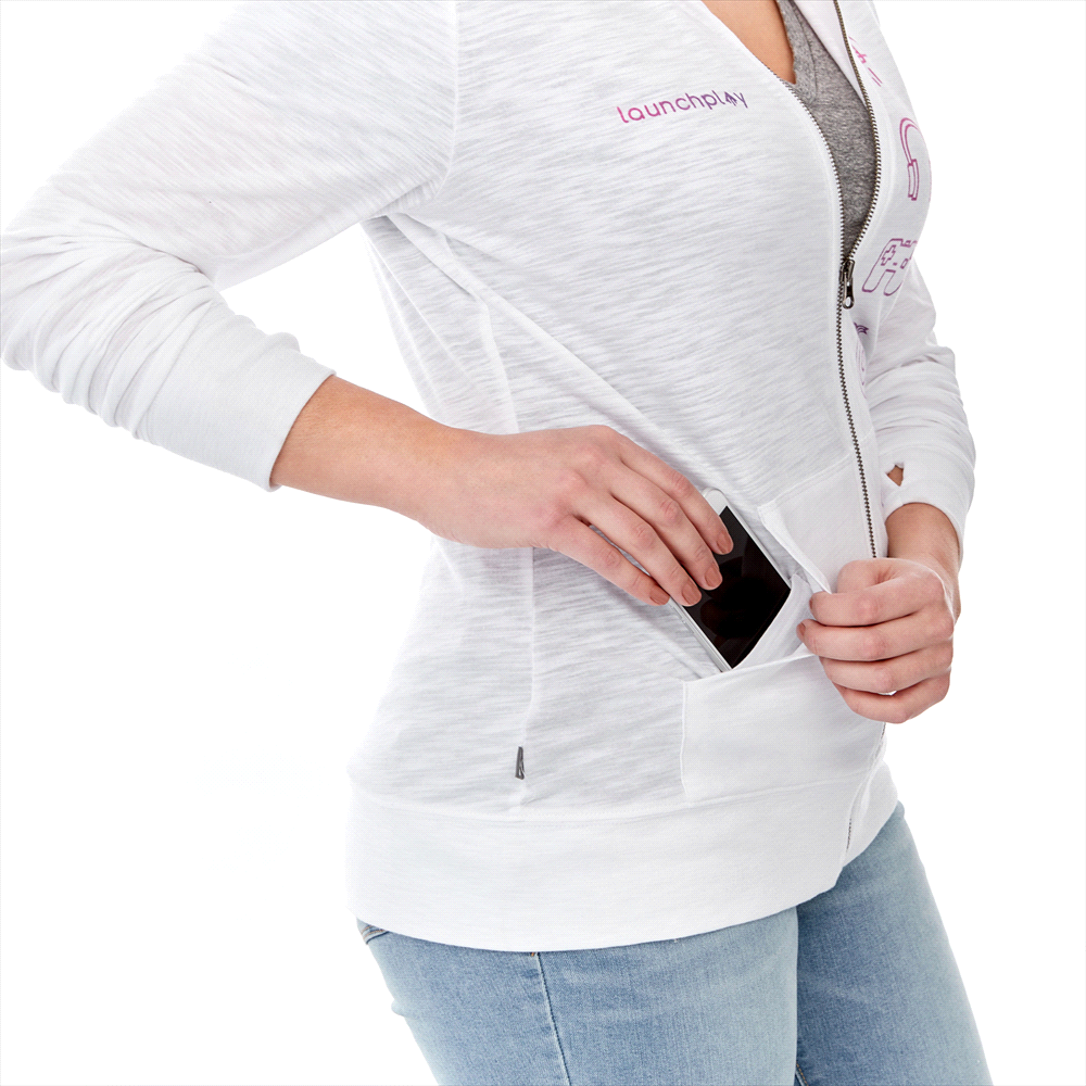 Garner Knit Full Zip Hoody – Womens