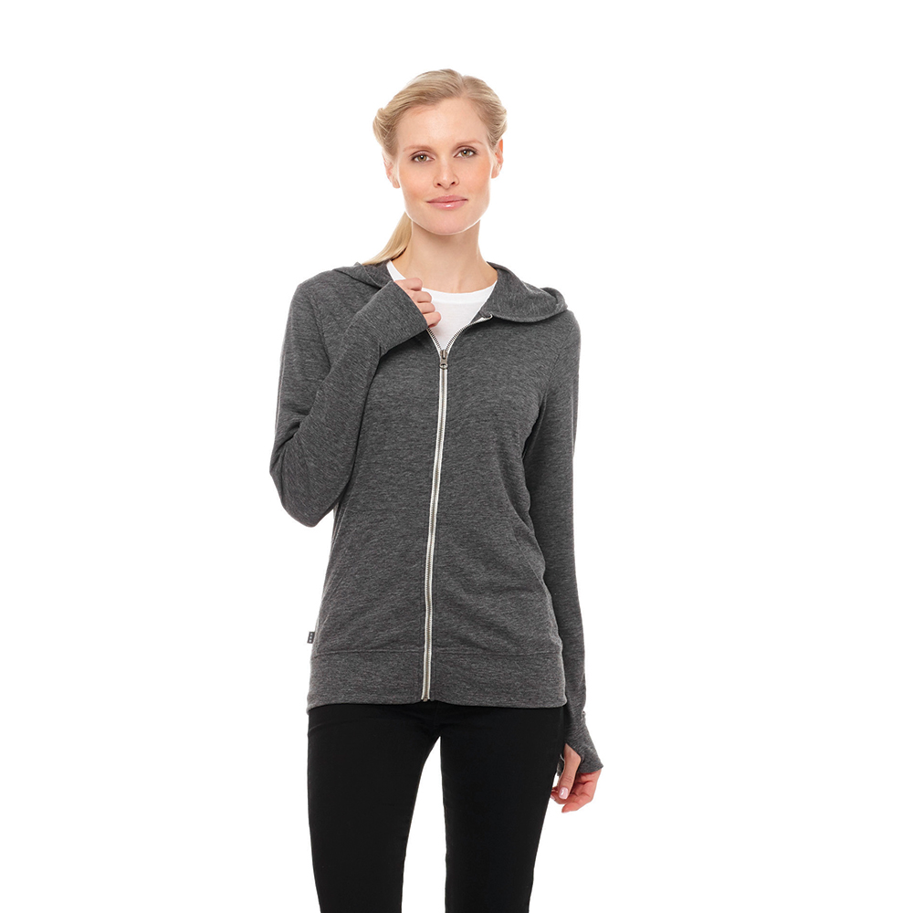 Garner Knit Full Zip Hoody – Womens