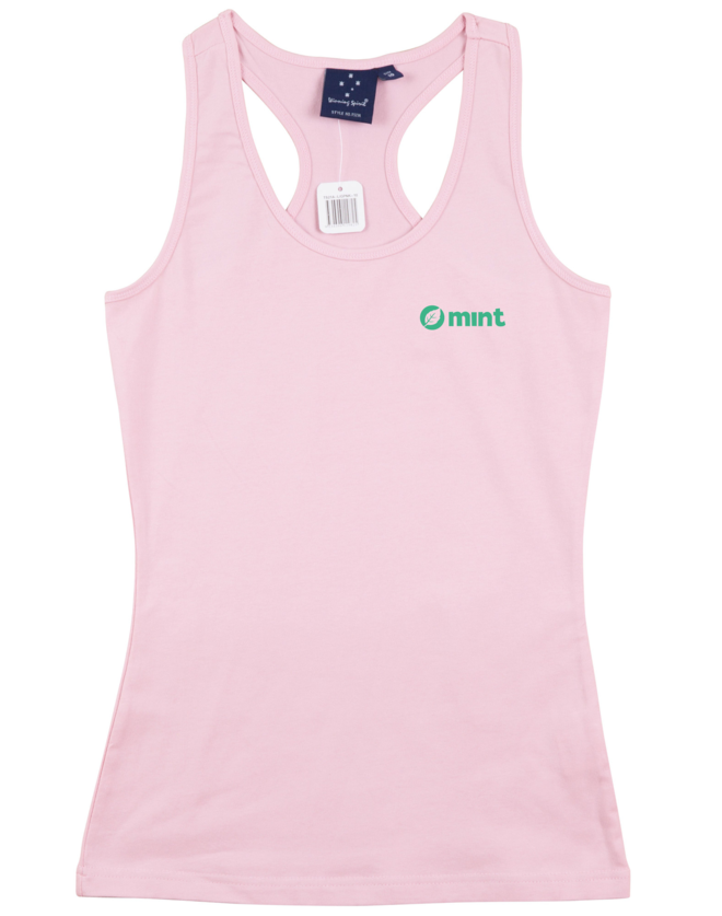 TS21A Stretch Raceback Singlet Ladies’