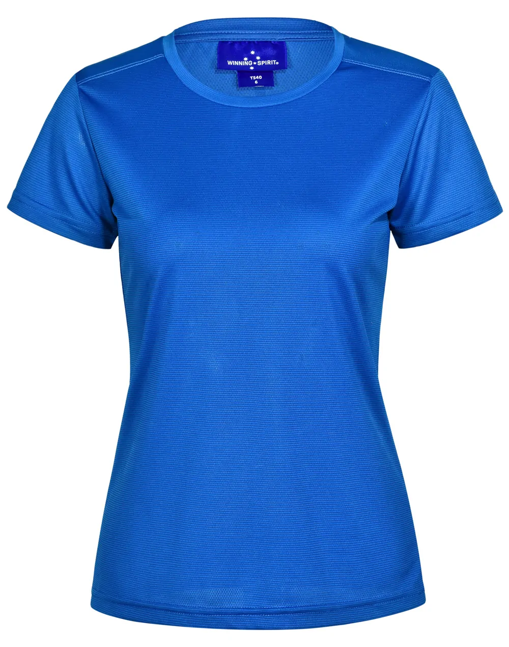 TS40_ElectricBlue_l Rapid Cool Ultra Light Tee Shirt Ladies