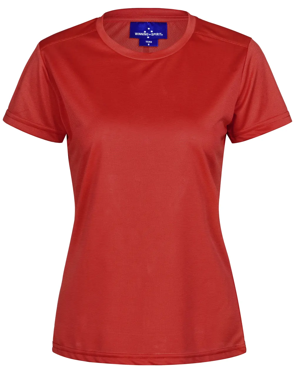 TS40_Red_l Rapid Cool Ultra Light Tee Shirt Ladies