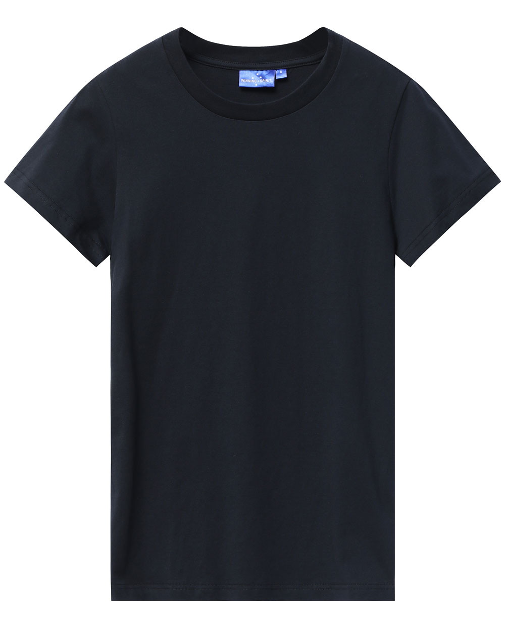 TS42_Navy_l Premium Cotton Tee Shirt Ladies