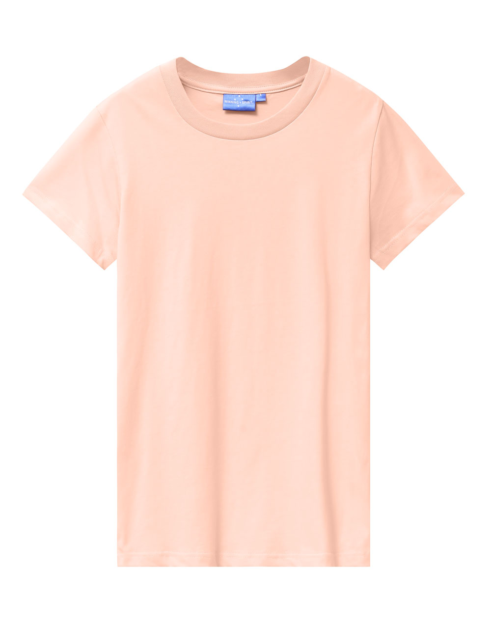 TS42_PalePink_l Premium Cotton Tee Shirt Ladies